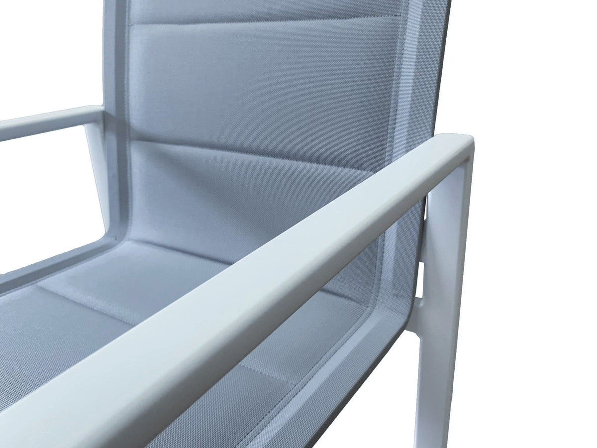 Redcliffe Aluminium Outdoor Dining Chair FurnitureOkay®