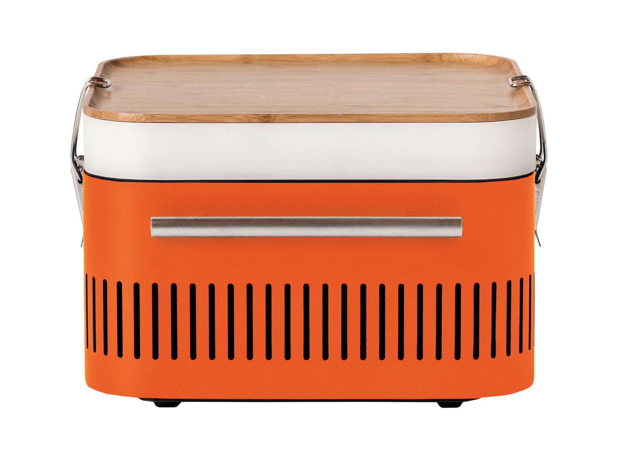 Everdure by Heston Blumenthal CUBE Portable Charcoal BBQ — Orange