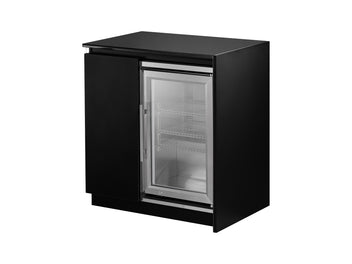 Adbo World Aspire Single Door Fridge Cabinet with Fridge