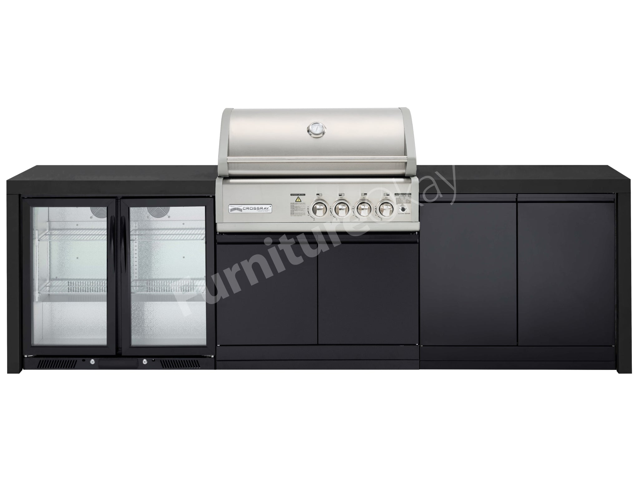 CROSSRAY Premium 4Burner BBQ Outdoor Kitchen FurnitureOkay®