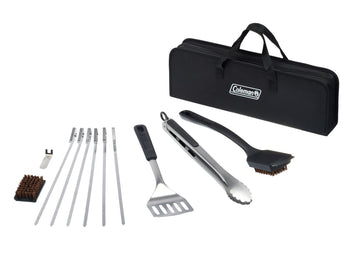 Coleman 11-Piece BBQ Tool Set with Case