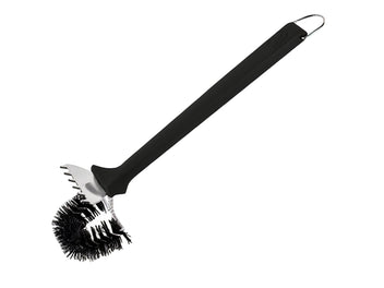 Coleman Palmyra Twisted Bristle Brush with Scraper