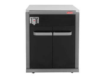 Coleman Revolution 4-Burner BBQ Outdoor Kitchen — Black Gloss