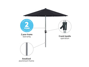 Coolaroo Bronte 3m Round Market Umbrella