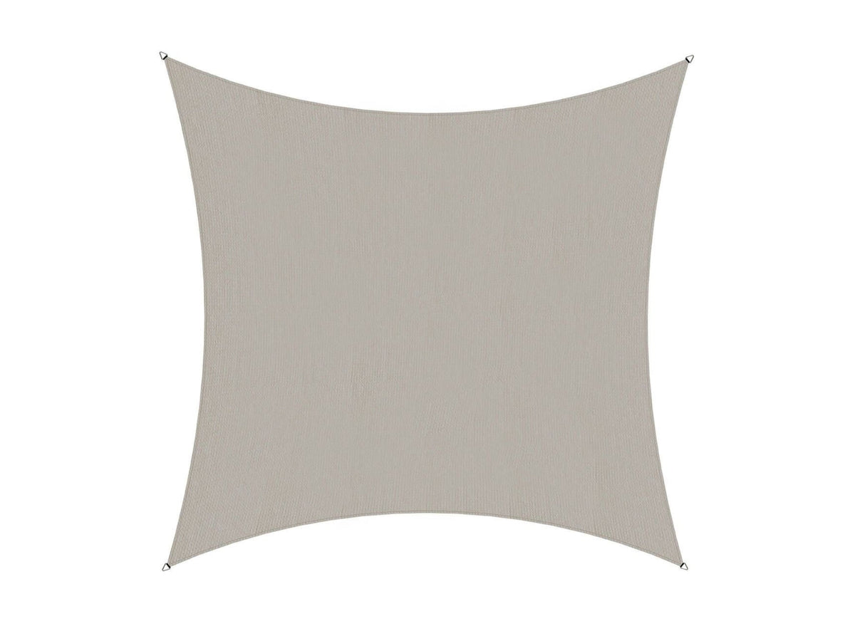 Coolaroo Commercial Grade 3m Square Shade Sail — Shell | FurnitureOkay®