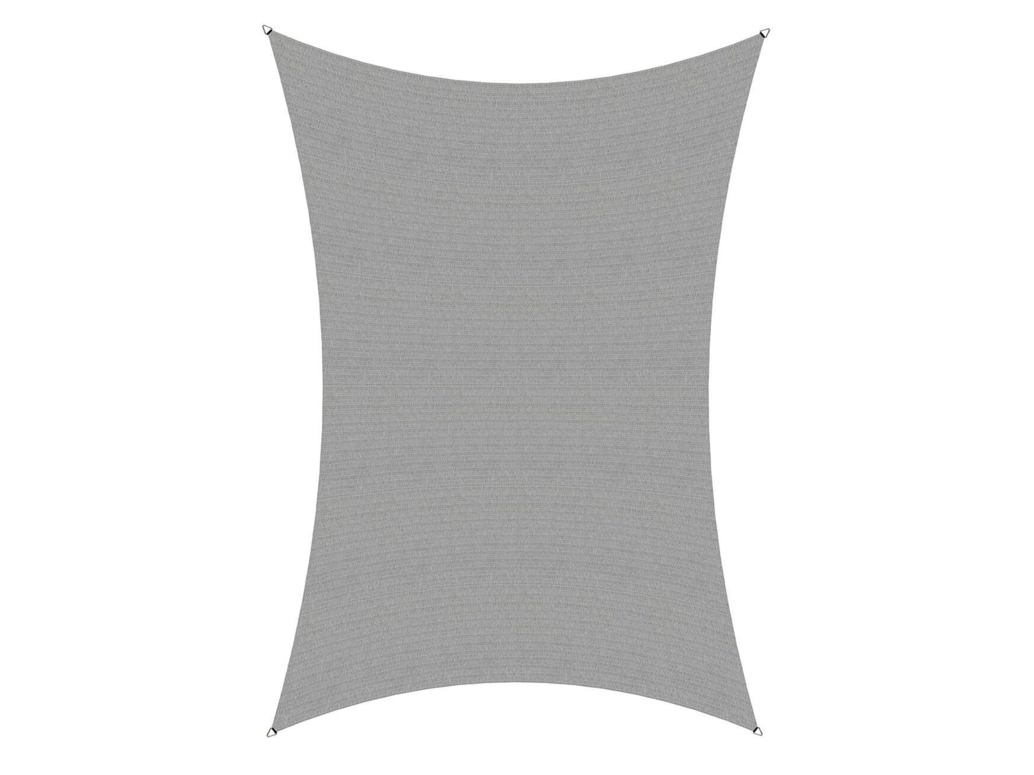 Coolaroo Commercial Grade 5x3m Rectangle Shade Sail — Stone