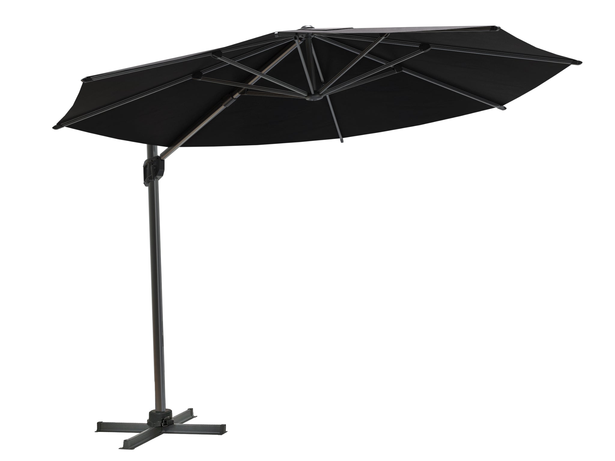 Coolaroo Mindil 3.5m Round Cantilever Umbrella
