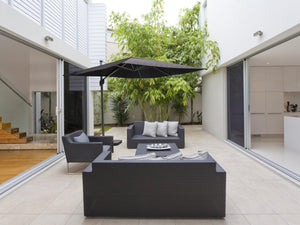 Coolaroo Mindil 3m Square Cantilever Umbrella