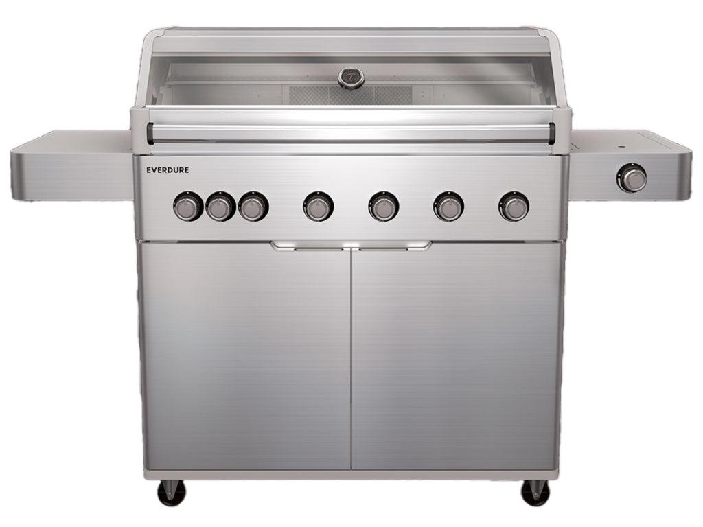 Everdure Hayman 6Burner Gas BBQ with Trolley FurnitureOkay®