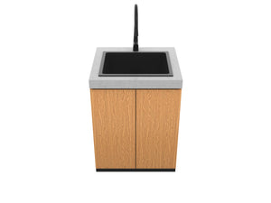 Everdure Seabreeze 3-Burner BBQ Outdoor Kitchen — Natural