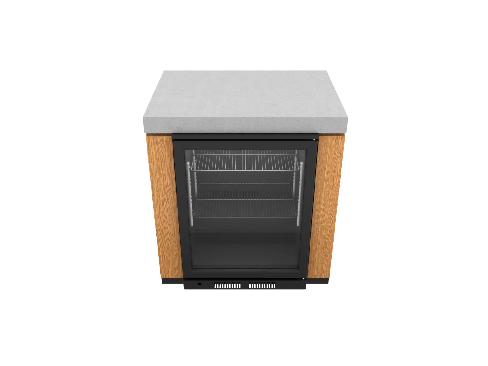 Everdure Seabreeze 3-Burner BBQ Outdoor Kitchen — Natural