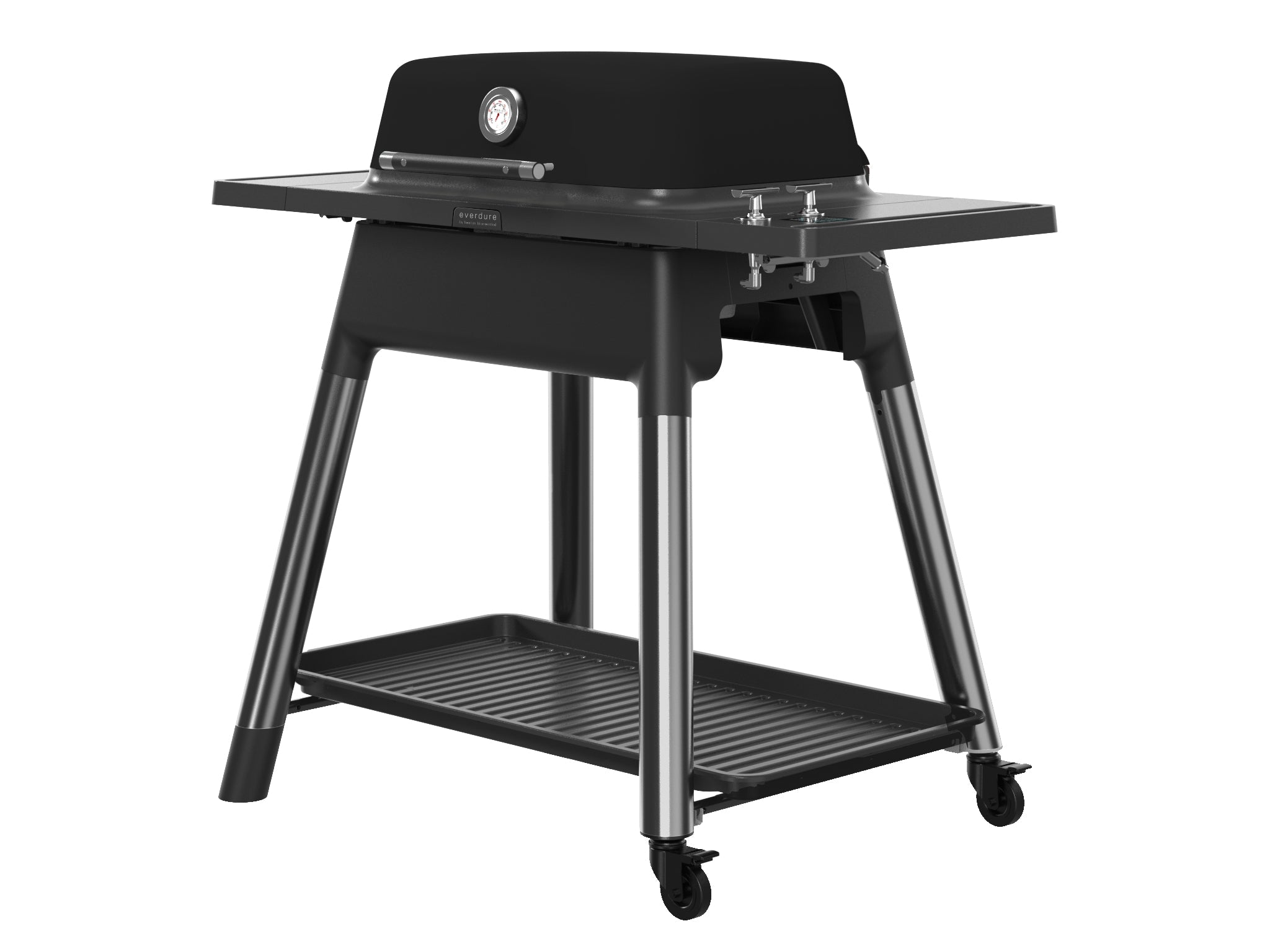 Everdure by Heston Blumenthal FORCE 2-Burner Gas BBQ — Black