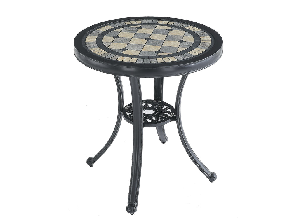 FurnitureOkay Athens Cast Aluminium Outdoor Dining Table (60cm Round)