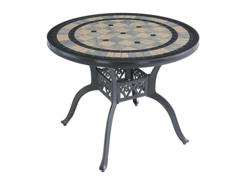 FurnitureOkay Athens Cast Aluminium Outdoor Dining Table (94cm Round)
