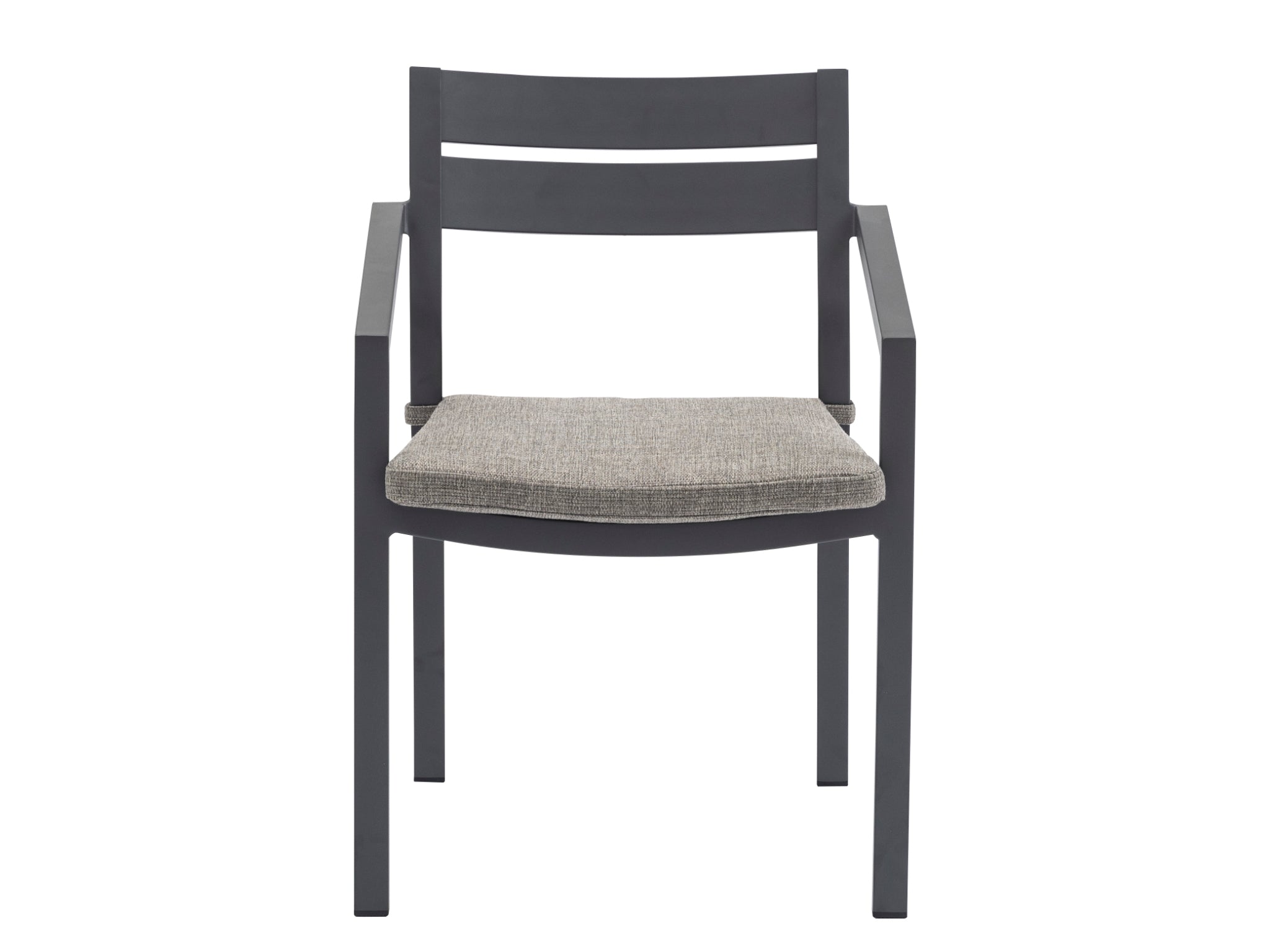 FurnitureOkay Bondi-Mosman 9-Piece Ceramic Outdoor Extendable Dining Setting — Charcoal