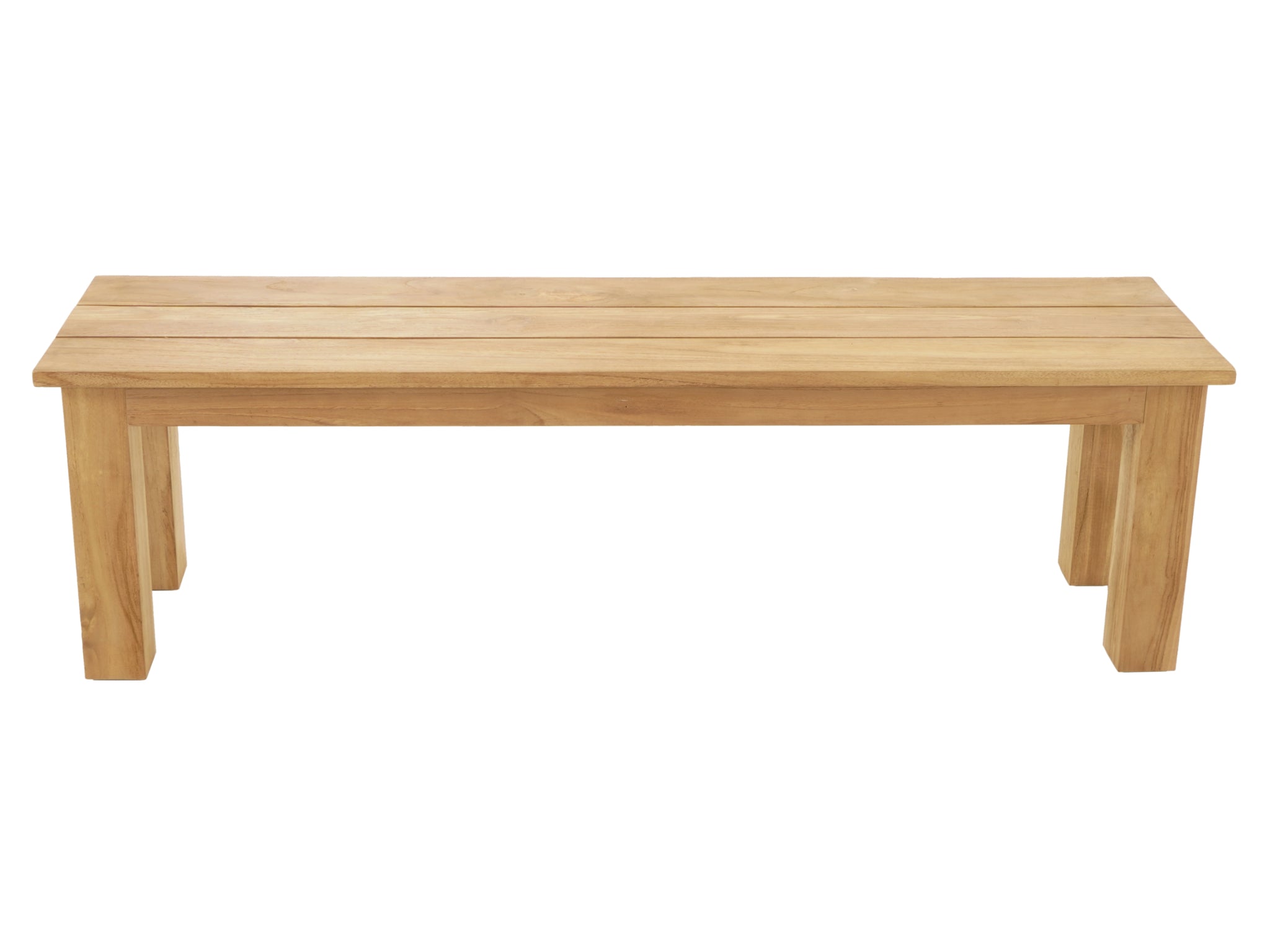 FurnitureOkay Brooklyn Teak Outdoor Bench (150cm)