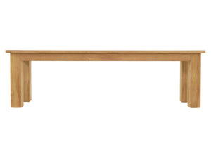 FurnitureOkay Brooklyn Teak Outdoor Bench (150cm)