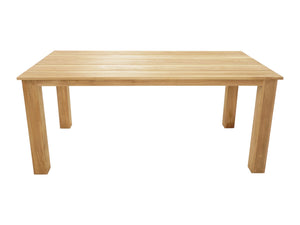 FurnitureOkay Brooklyn Teak Outdoor Dining Table (180x100cm)