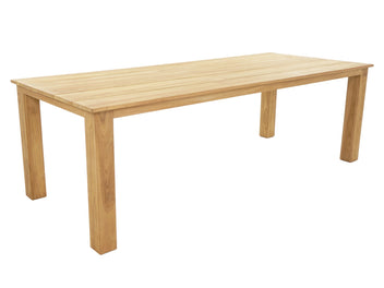 FurnitureOkay Brooklyn Teak Outdoor Dining Table (240x100cm)