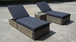 FurnitureOkay Dubai 11-Piece Wicker Outdoor Modular Lounge Setting
