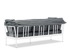 FurnitureOkay Florence Aluminium Outdoor Multi-Function Daybed — White