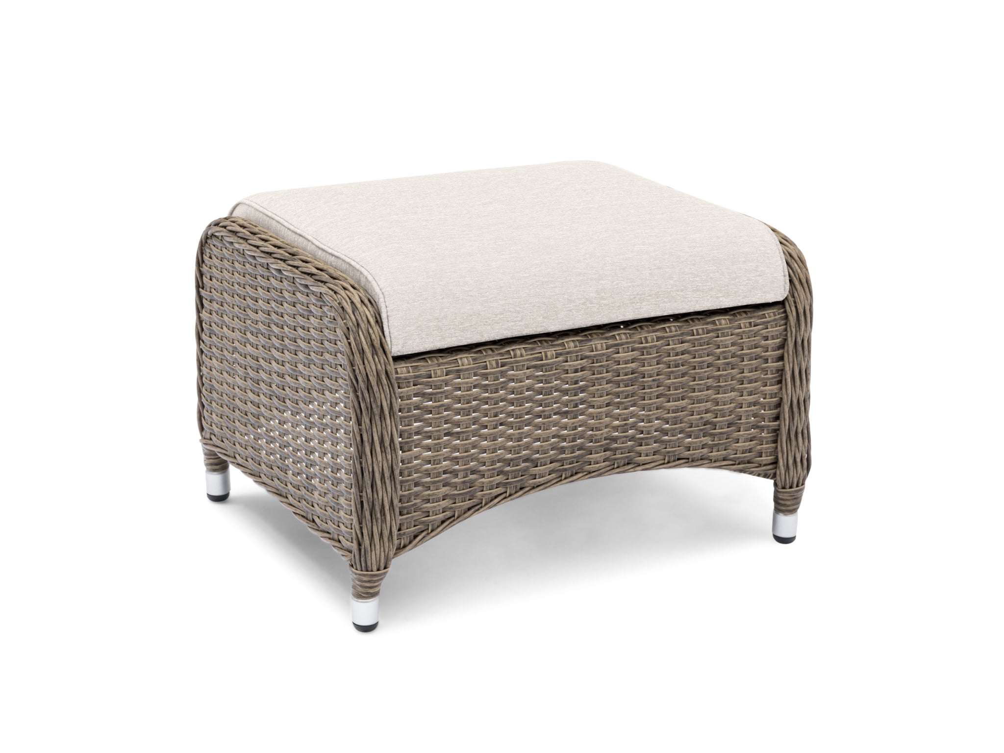 FurnitureOkay Liverpool 5-Piece Wicker Outdoor Lounge Setting