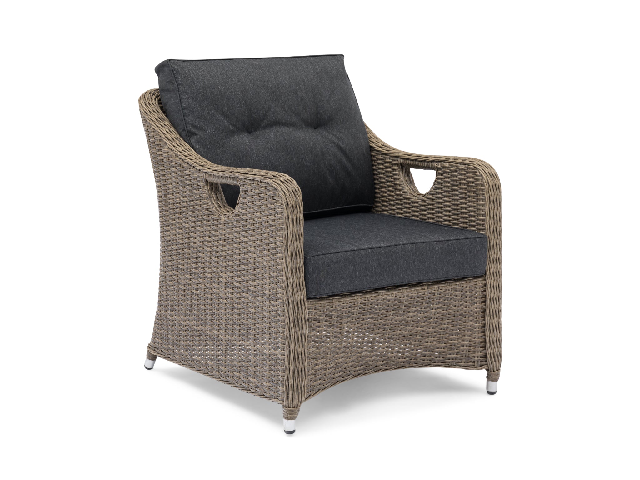 FurnitureOkay Liverpool 5-Piece Wicker Outdoor Lounge Setting