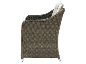 FurnitureOkay Liverpool Wicker Outdoor Dining Chair