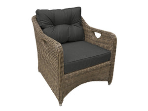 FurnitureOkay Liverpool Wicker Outdoor Lounge Chair
