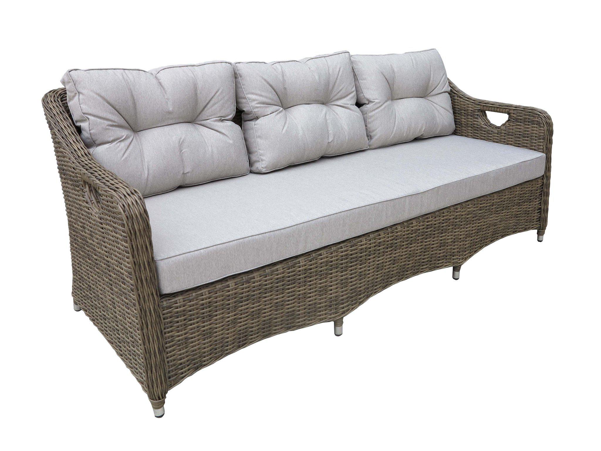 FurnitureOkay Liverpool Wicker Outdoor Sofa