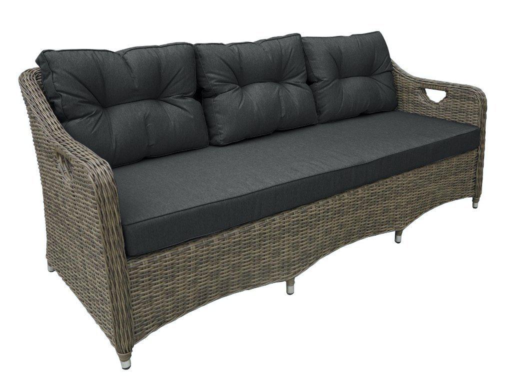 FurnitureOkay Liverpool Wicker Outdoor Sofa