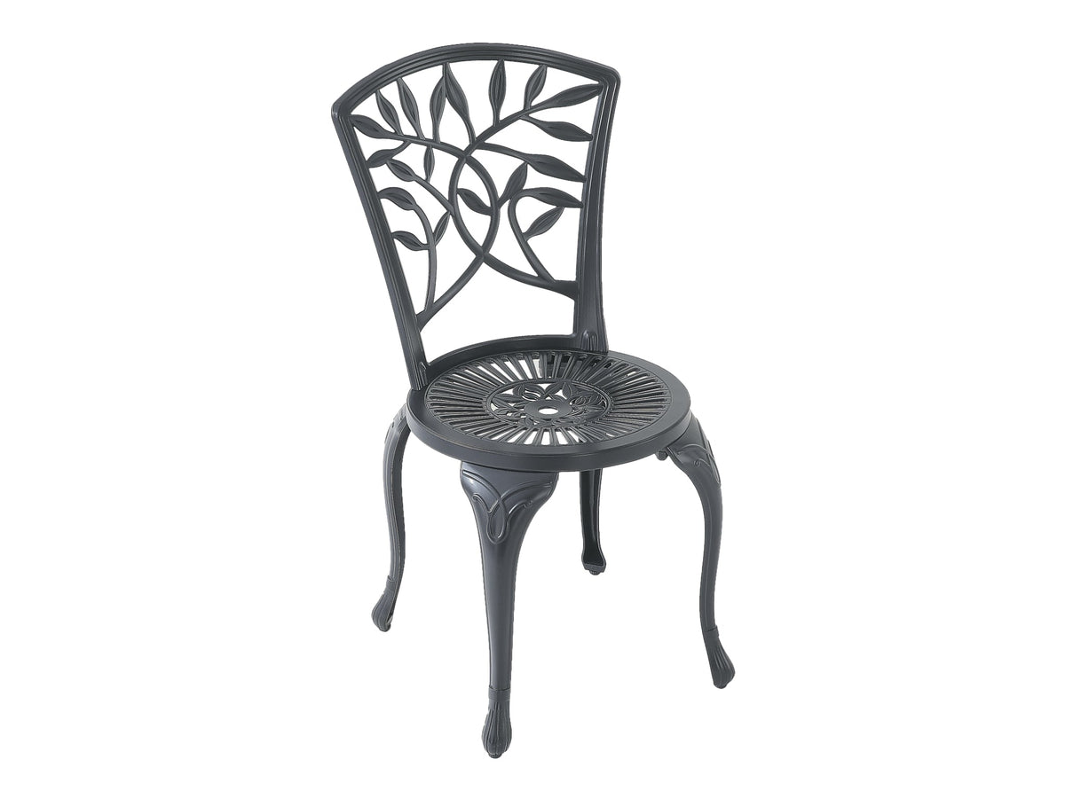 Macedon Cast Aluminium Outdoor Dining Chair (2-Pack) | FurnitureOkay®