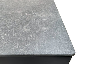Manly Aluminium Outdoor Height Adjustable Table Charcoal