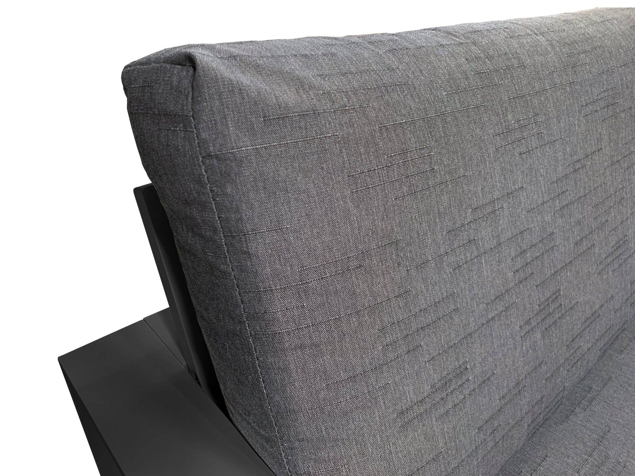 FurnitureOkay Manly Aluminium Outdoor Sofa (2-Seater) — Charcoal