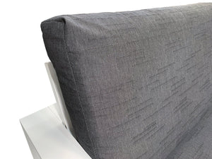 FurnitureOkay Manly Aluminium Outdoor Sofa (2-Seater) — White