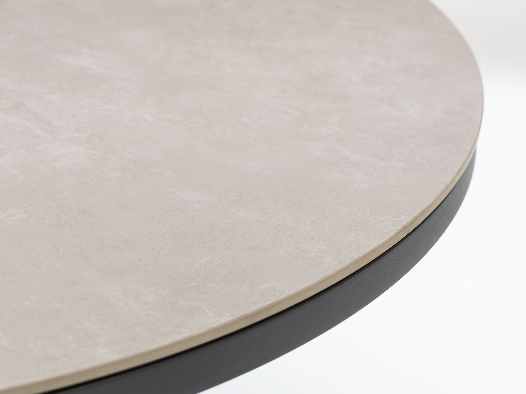 FurnitureOkay Marina-Capri 5-Piece Sintered Stone Outdoor Dining Setting — Charcoal