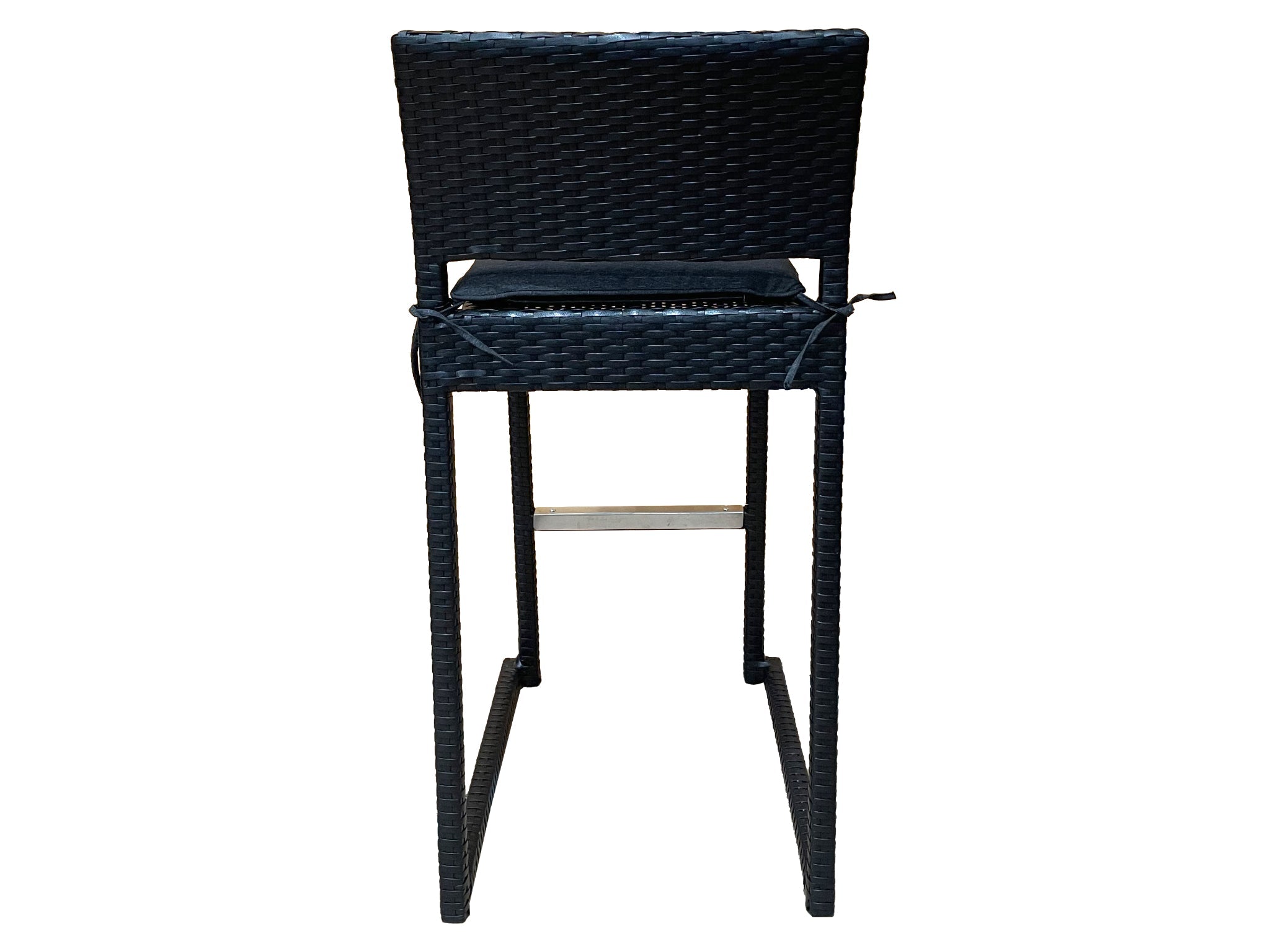 FurnitureOkay Milan Wicker Outdoor Bar Stool