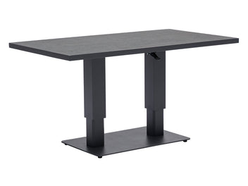 FurnitureOkay Mosman 7-Piece Aluminium Outdoor Modular Lounge Setting — Charcoal