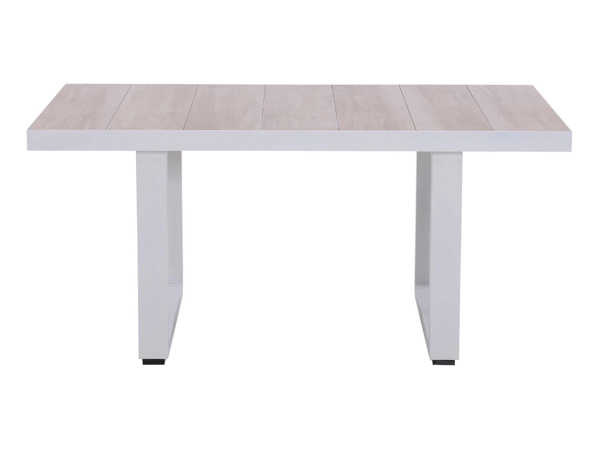 FurnitureOkay Mosman Ceramic Outdoor Low Dining Table — White