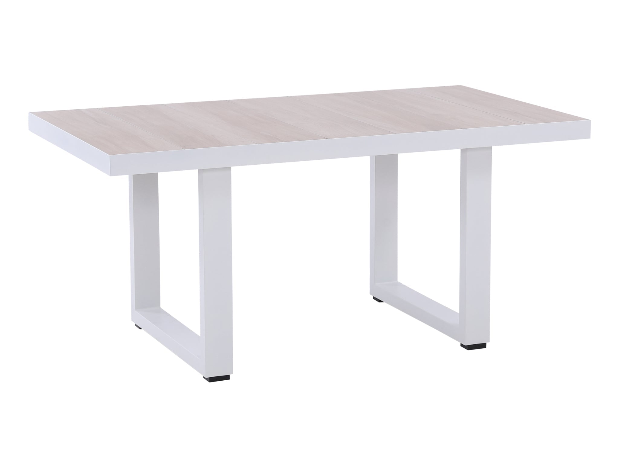 FurnitureOkay Mosman Ceramic Outdoor Low Dining Table — White