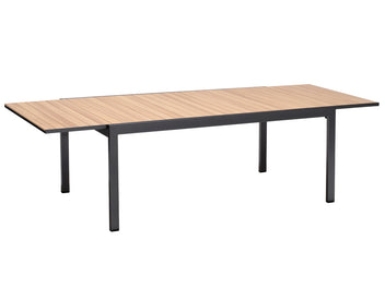 FurnitureOkay Tenerife-Parilla 11-Piece Aluminium Outdoor Extendable Dining Setting