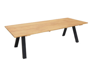 FurnitureOkay Teak Outdoor Dining Table (280x100cm)