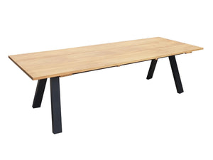 FurnitureOkay Teak Outdoor Dining Table (280x100cm)