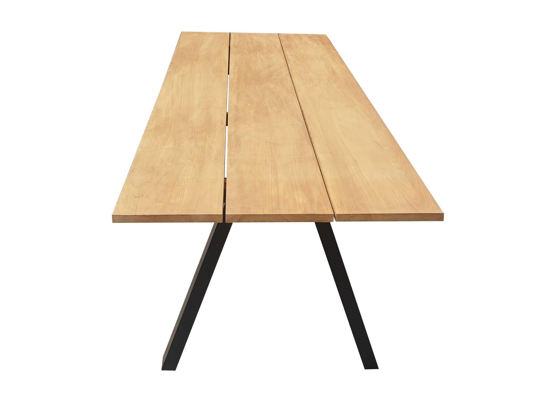 FurnitureOkay Teak Outdoor Dining Table (280x100cm)