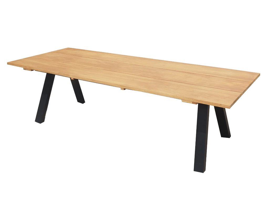 FurnitureOkay Teak Outdoor Dining Table (280x100cm)