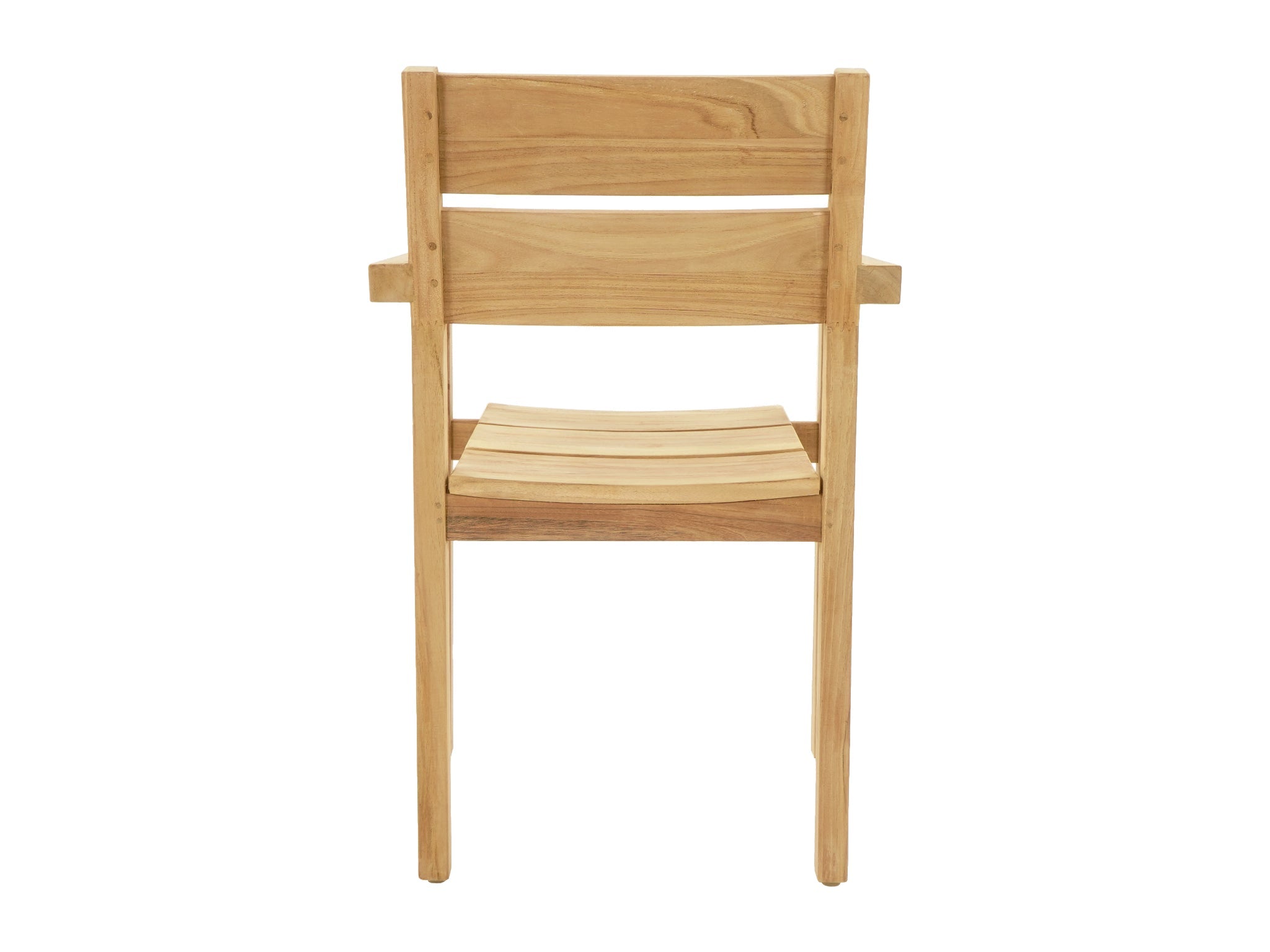 FurnitureOkay Tulsa Teak Outdoor Dining Chair