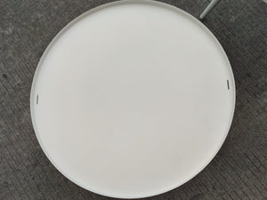 FurnitureOkay Yea Steel Outdoor Side Table Set — White