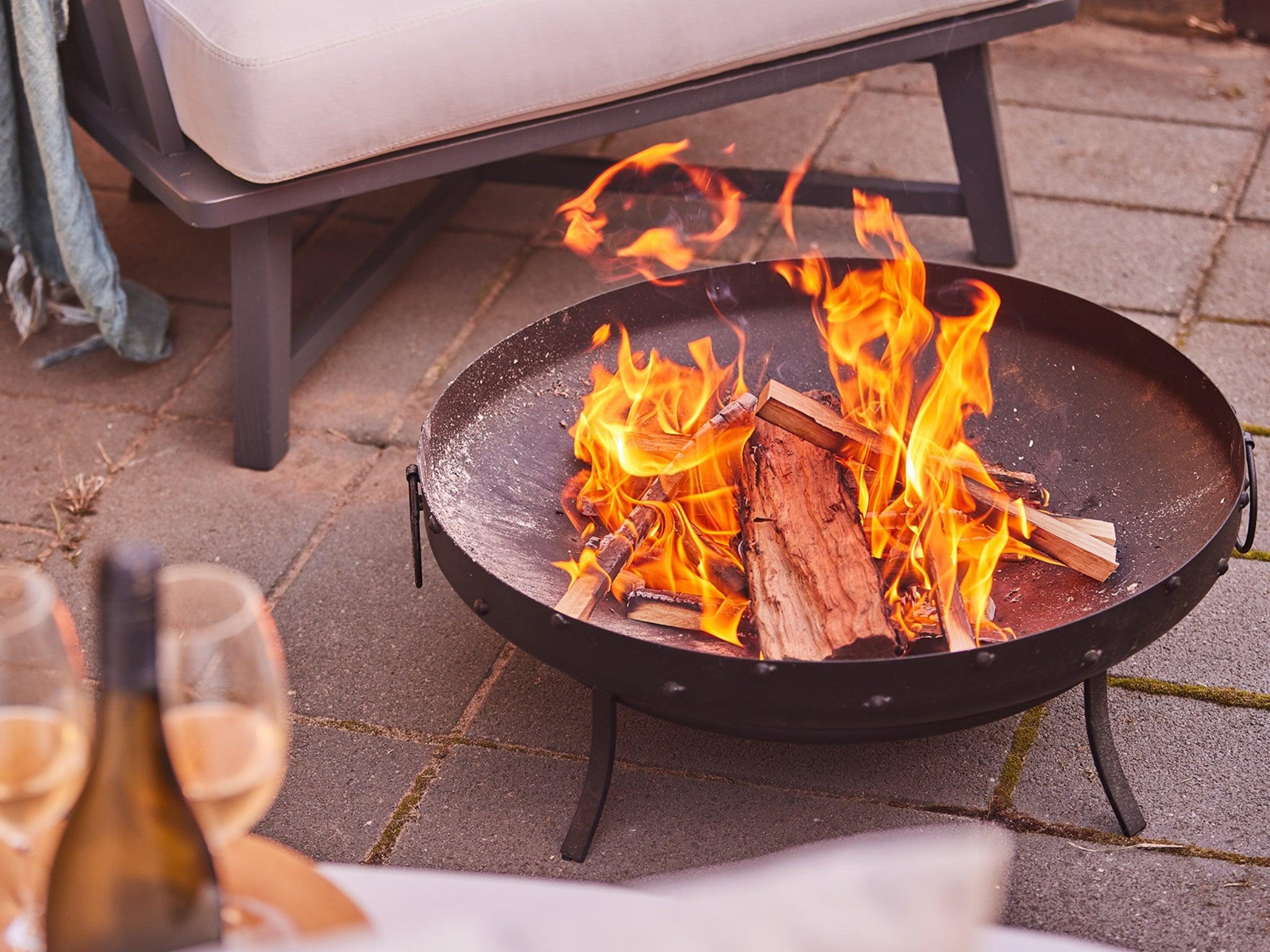 Glow Mini Kali Fire Pit — Black