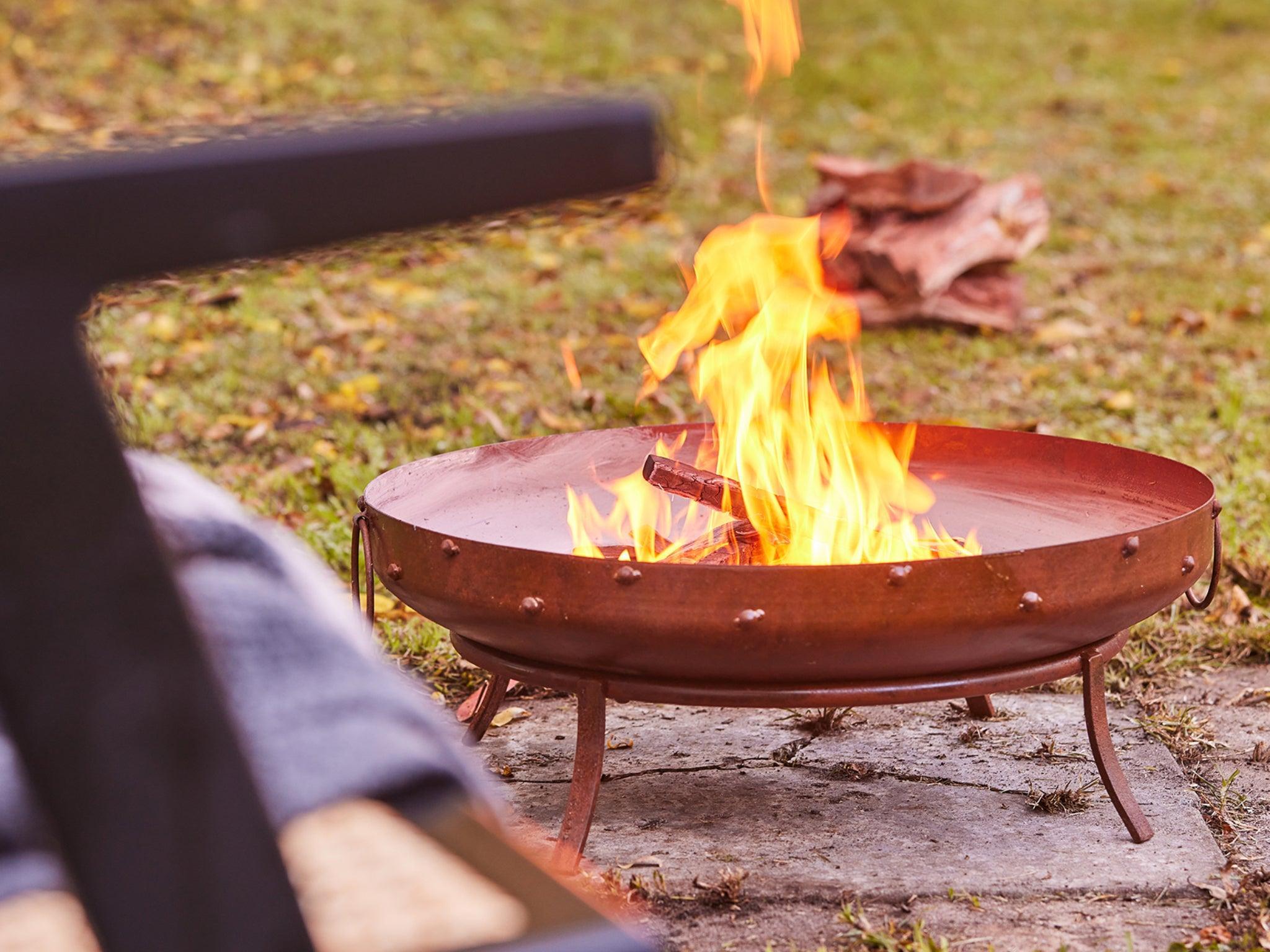Glow Mini Kali Fire Pit — Rust