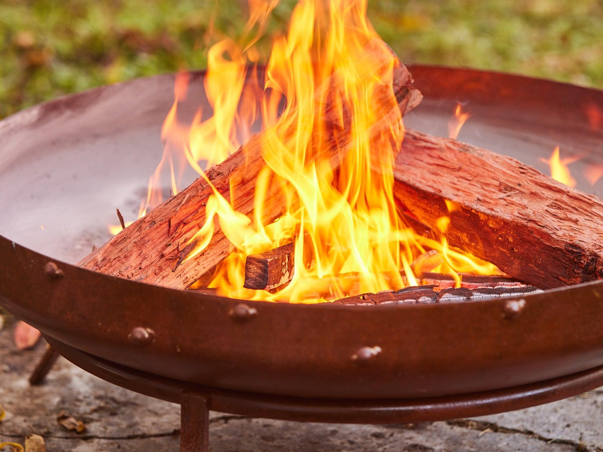 Glow Mini Kali Fire Pit — Rust